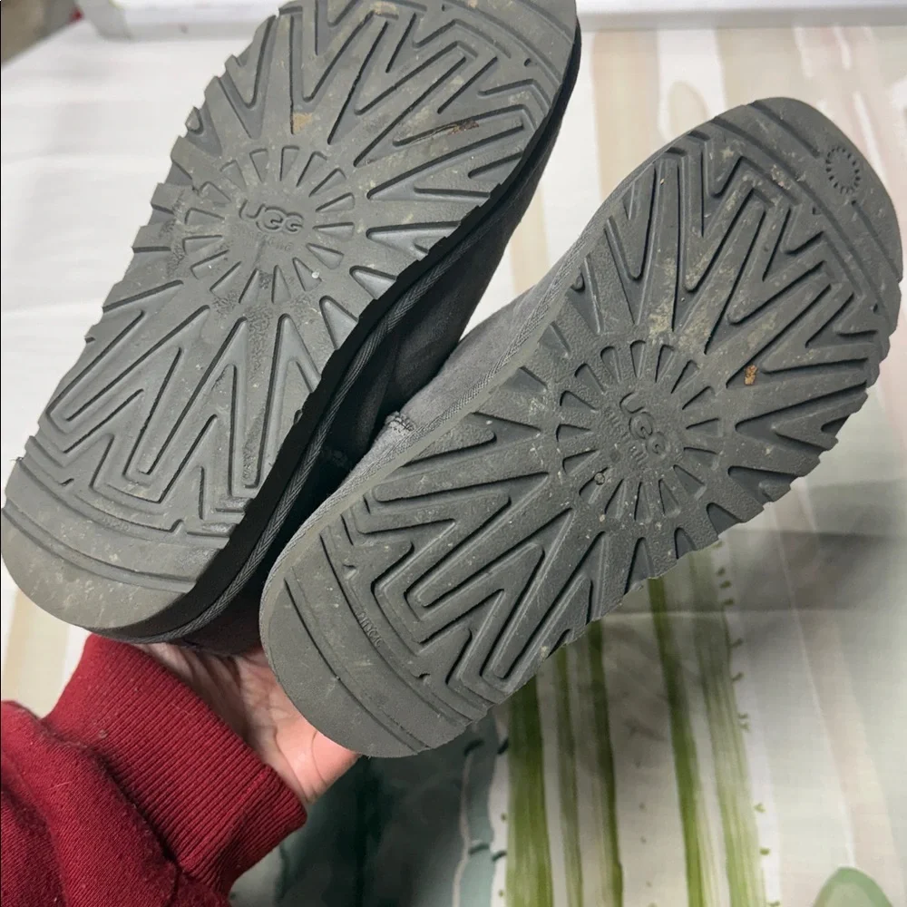 UGG Charcoal gray Suede Boots size 5